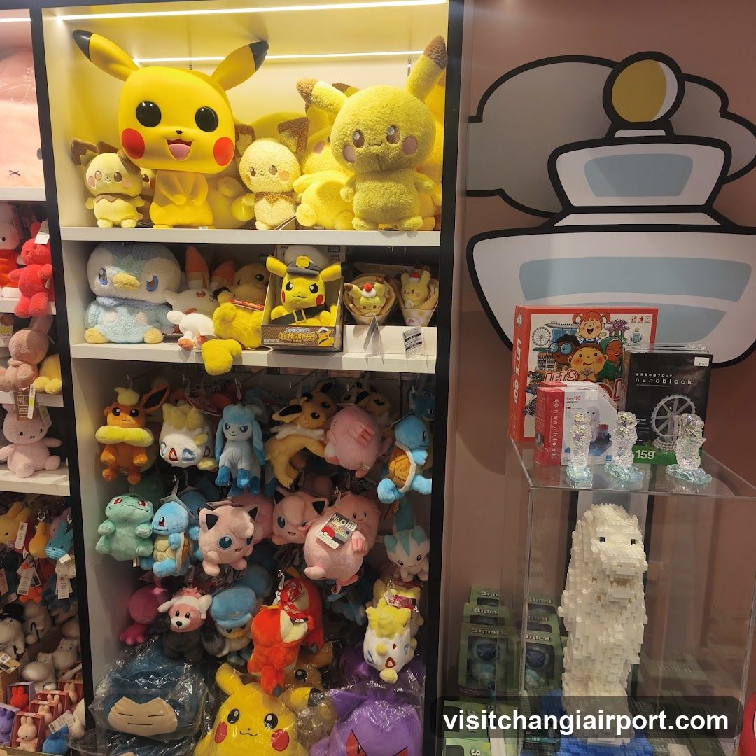 Pokemon Merchandise Display