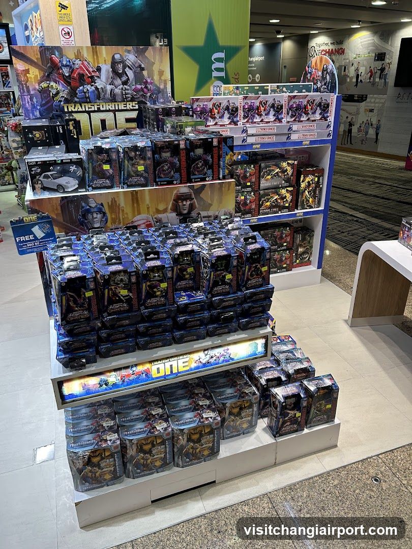 Transformers Toy Display