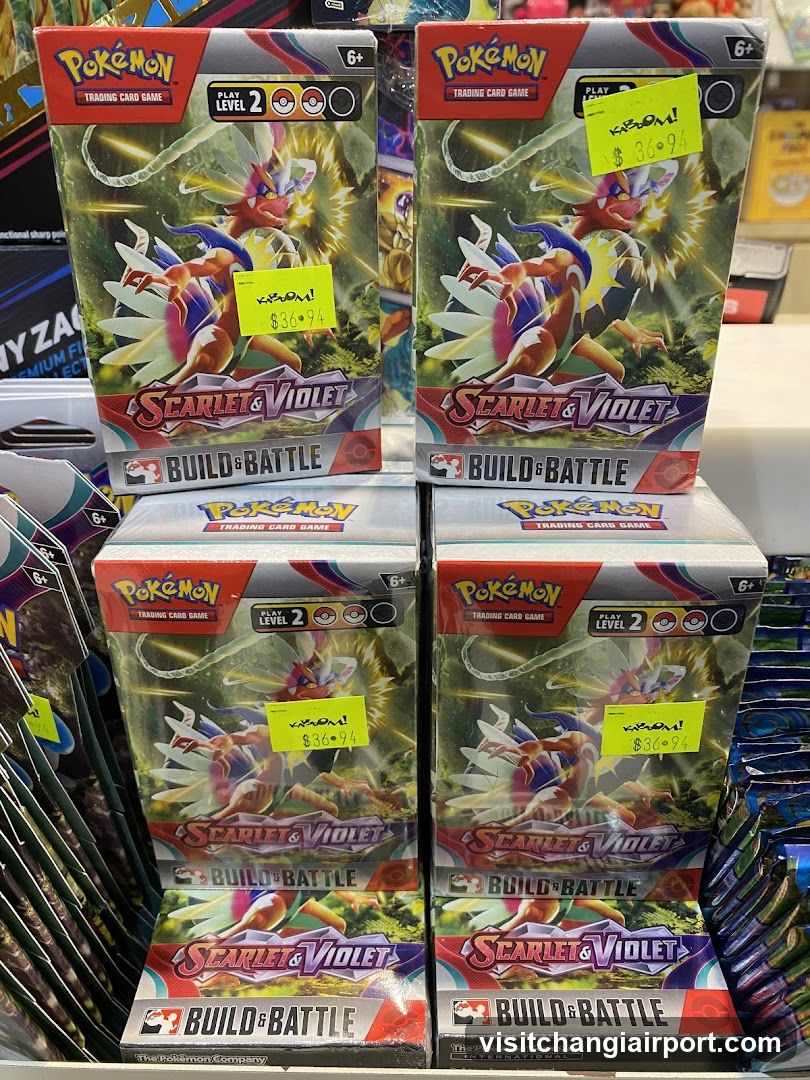 Pokemon Scarlet & Violet Build-Battle Game Boxes