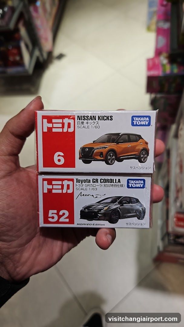 Tomica Car Models Display