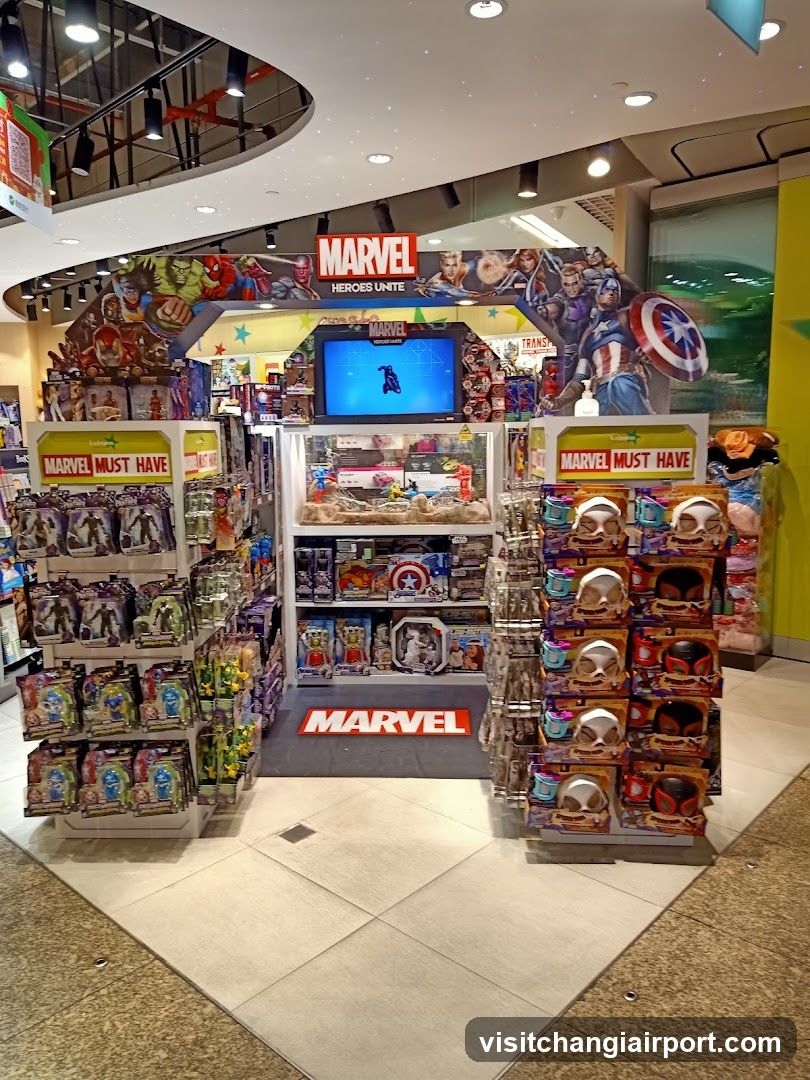 Marvel Store Display