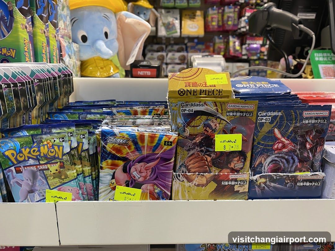 Toy and Card Game Display Shelf