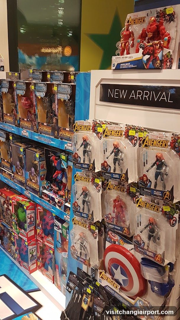 Avengers Action Figures Display