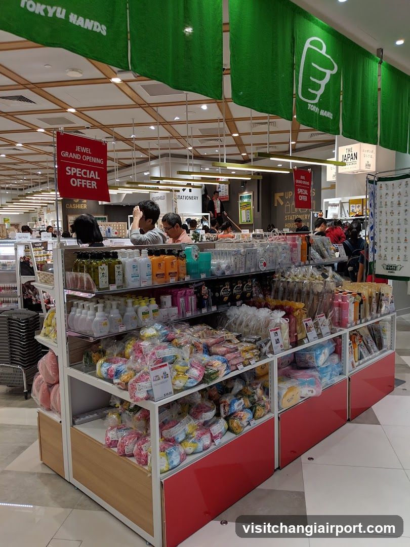 Tokyu Hands Store Interior Display
