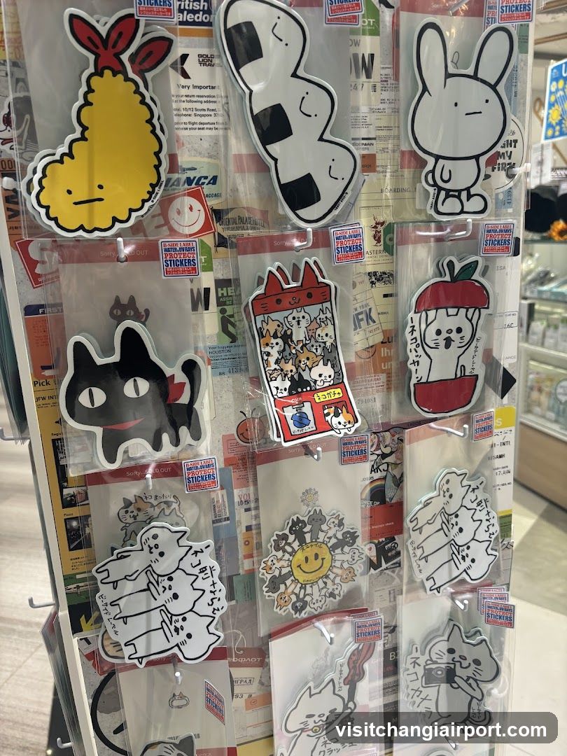 Sticker Display Rack