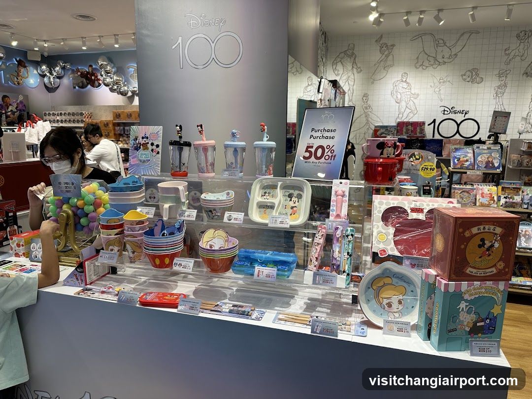 Disney100 at Jewel Changi Airport