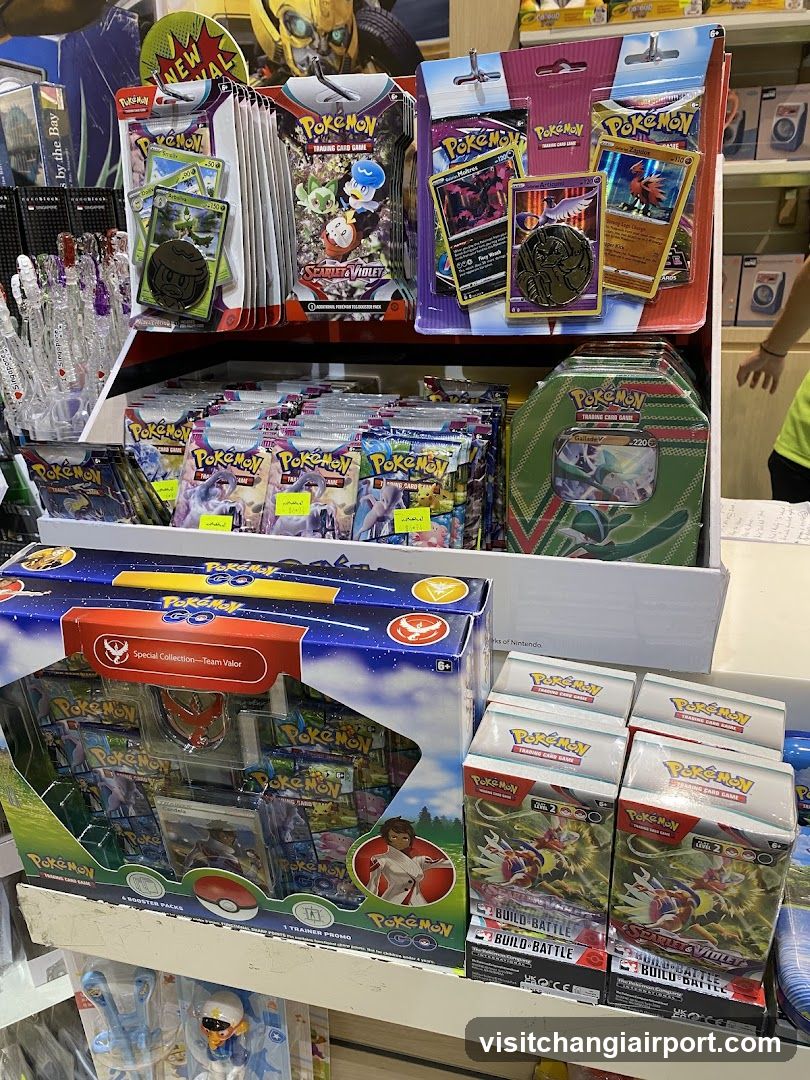 Pokemon Merchandise Display