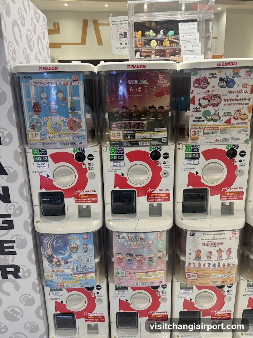 Bandai Gashapon Machines