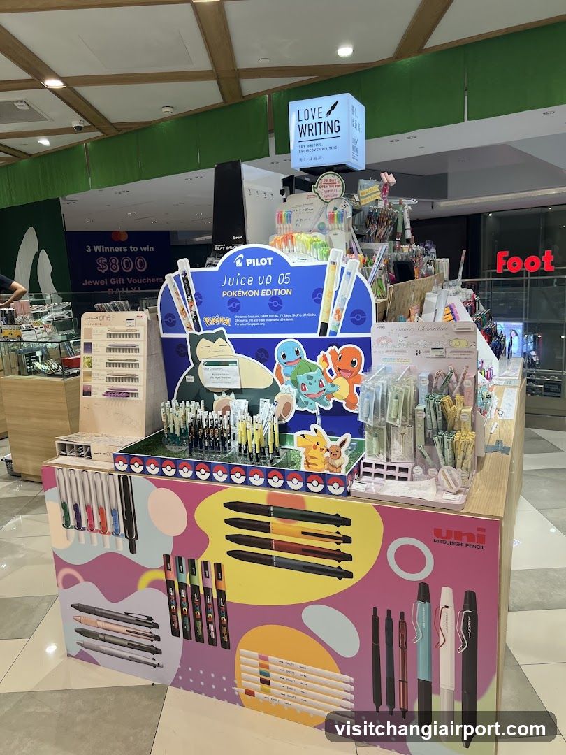 Pilot Juice Up 05 Pokemon Edition Display