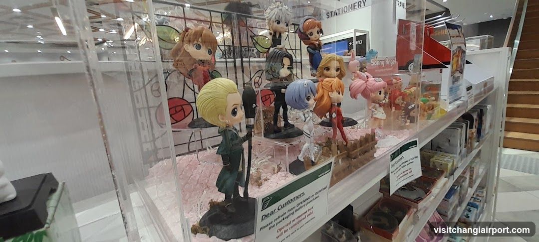 Anime Merchandise Display