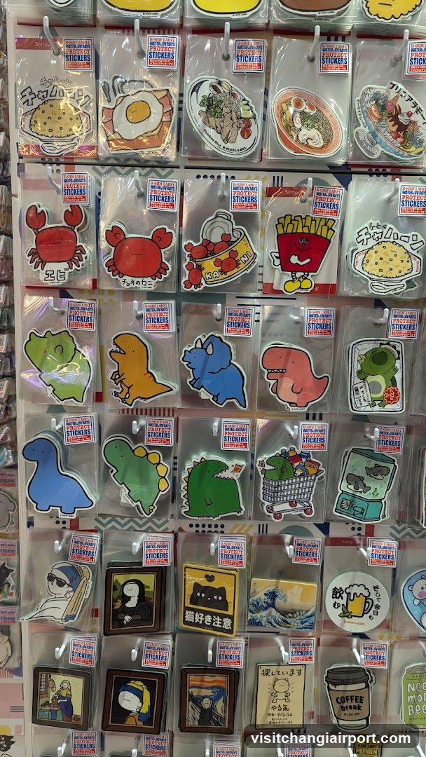 Sticker Display Wall