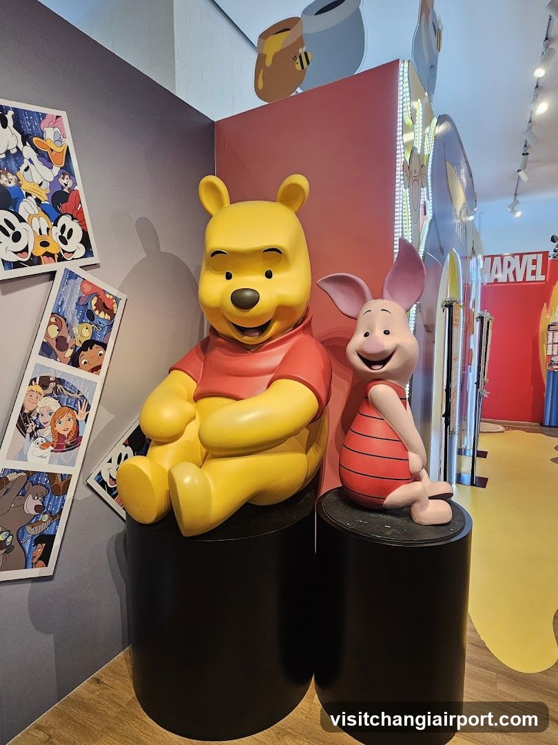 Winnie the Pooh and Piglet Display