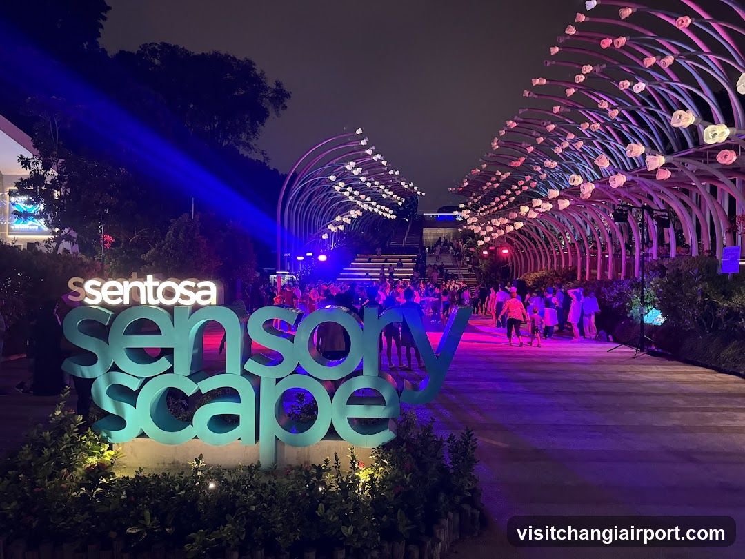 Sensory Scapes Entrance Night View