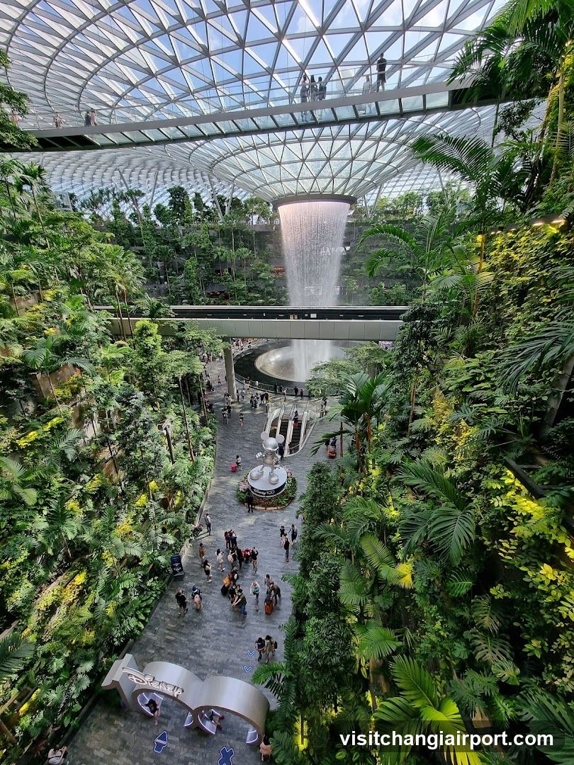 Indoor Waterfall Garden