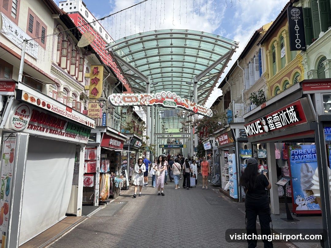 Shopping Street Scene