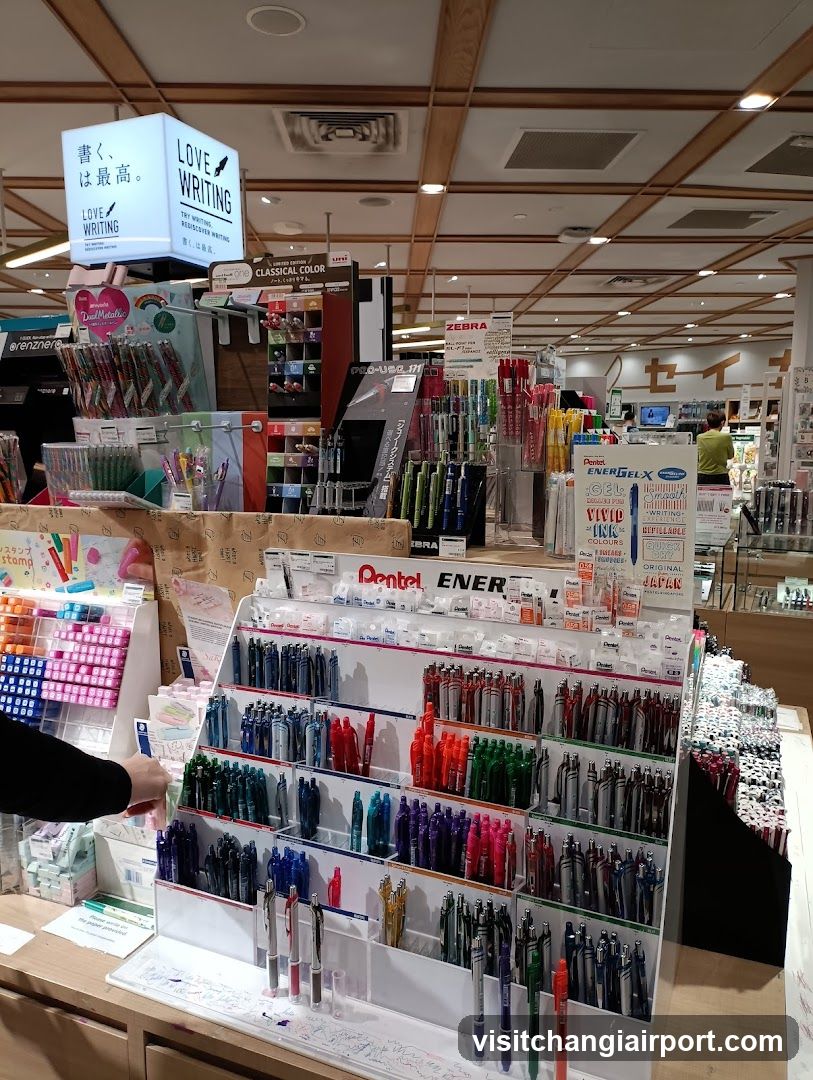 Stationery Store Interior Display