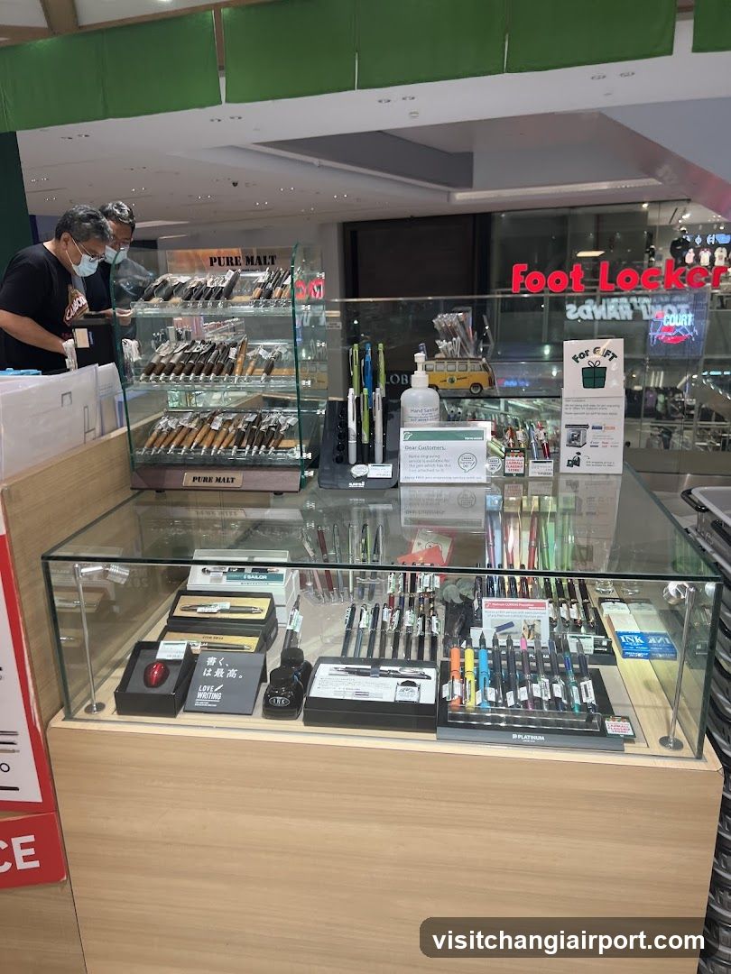 Stationery Store Interior Display