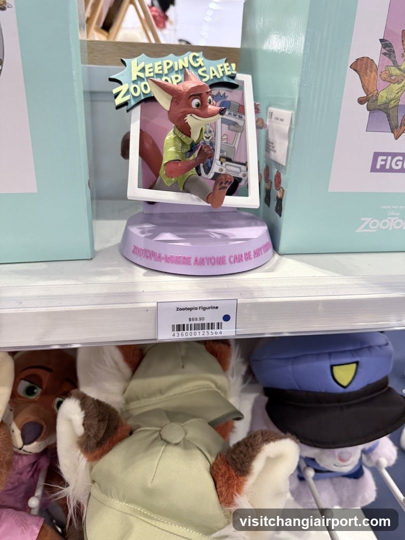 Zootopia Figurine Display