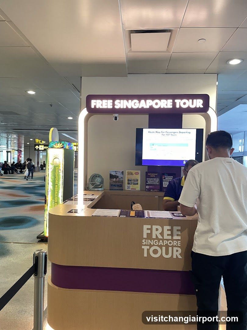 Free Singapore Tour Booth