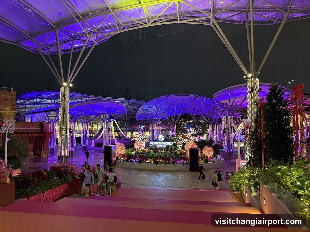 Sengkang Riverside Park Night View