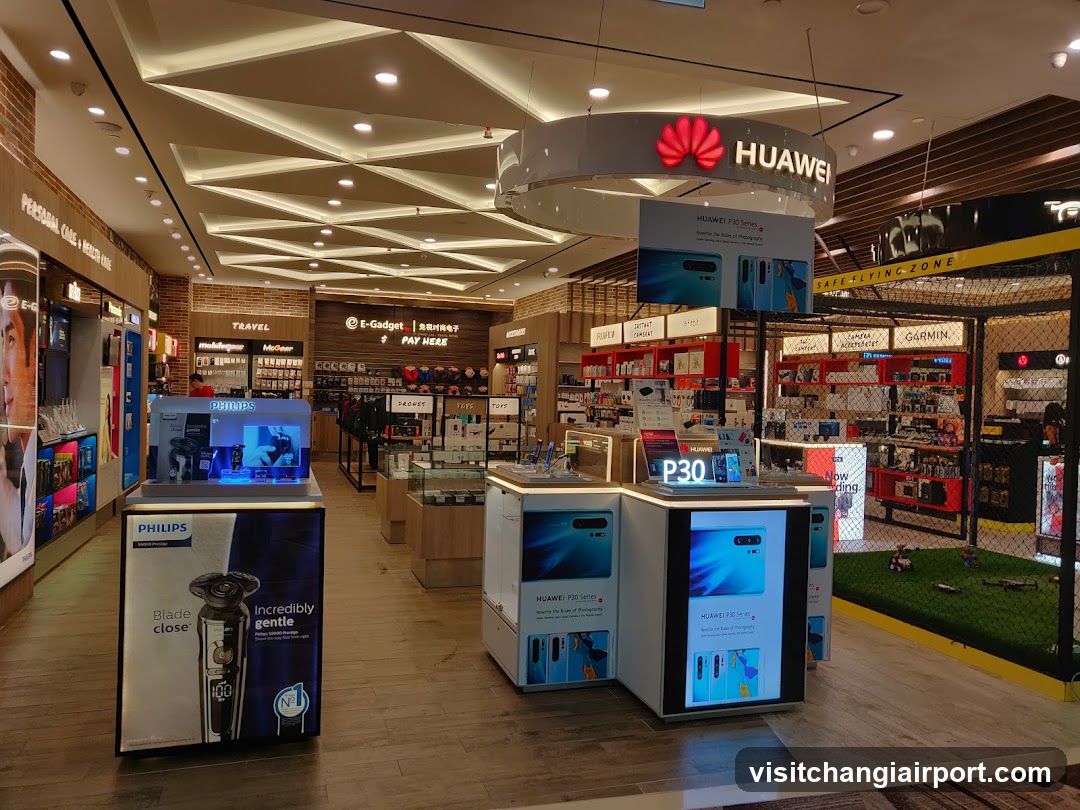 Electronics Store Interior