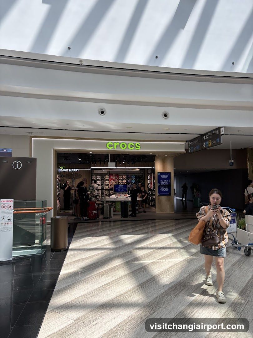 Crocs Store Interior View