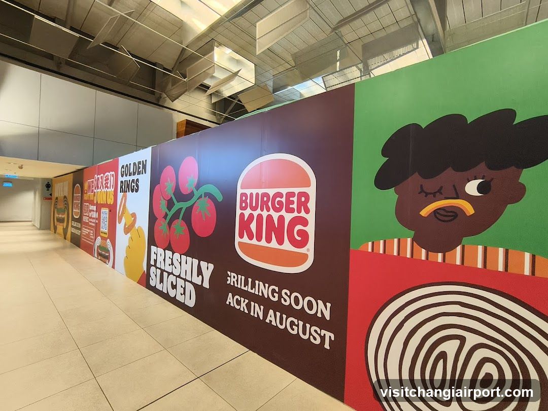 Burger King Advertising Wall