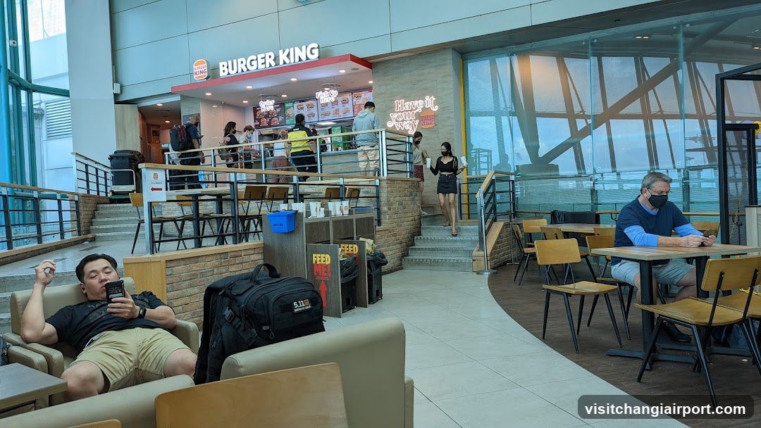 Burger King Interior Scene