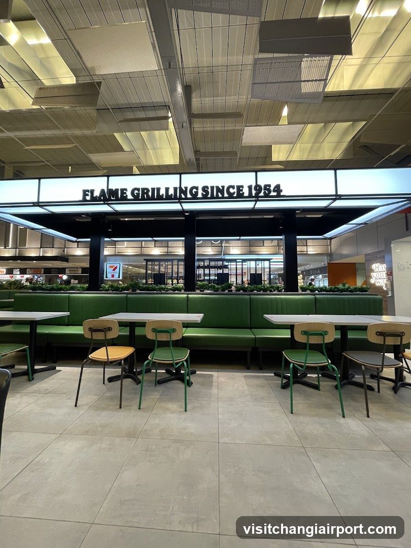 Flame Grilling Since 1954 Interior