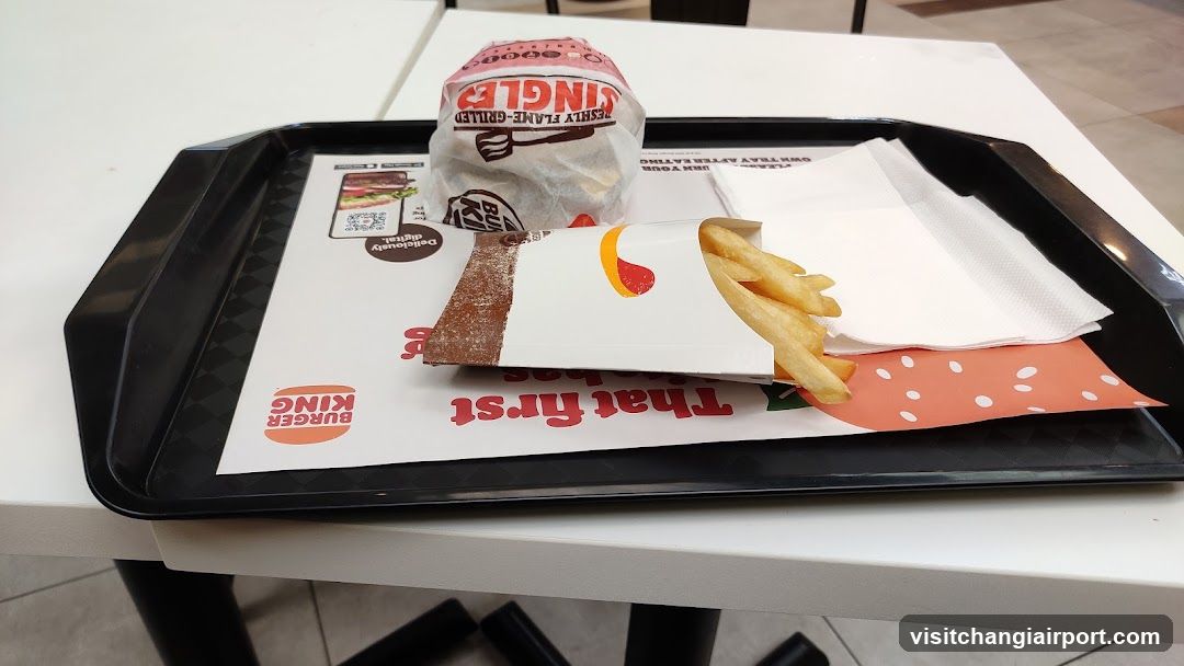 Burger King Meal Tray