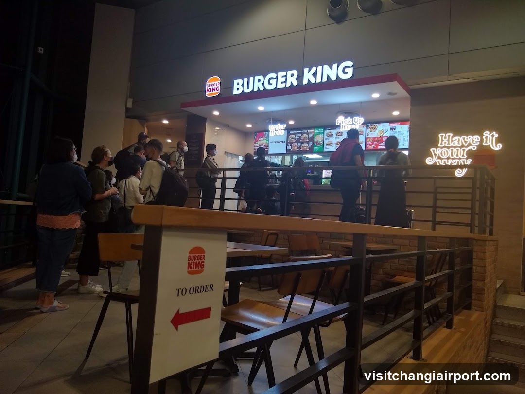 Burger King Queue Scene