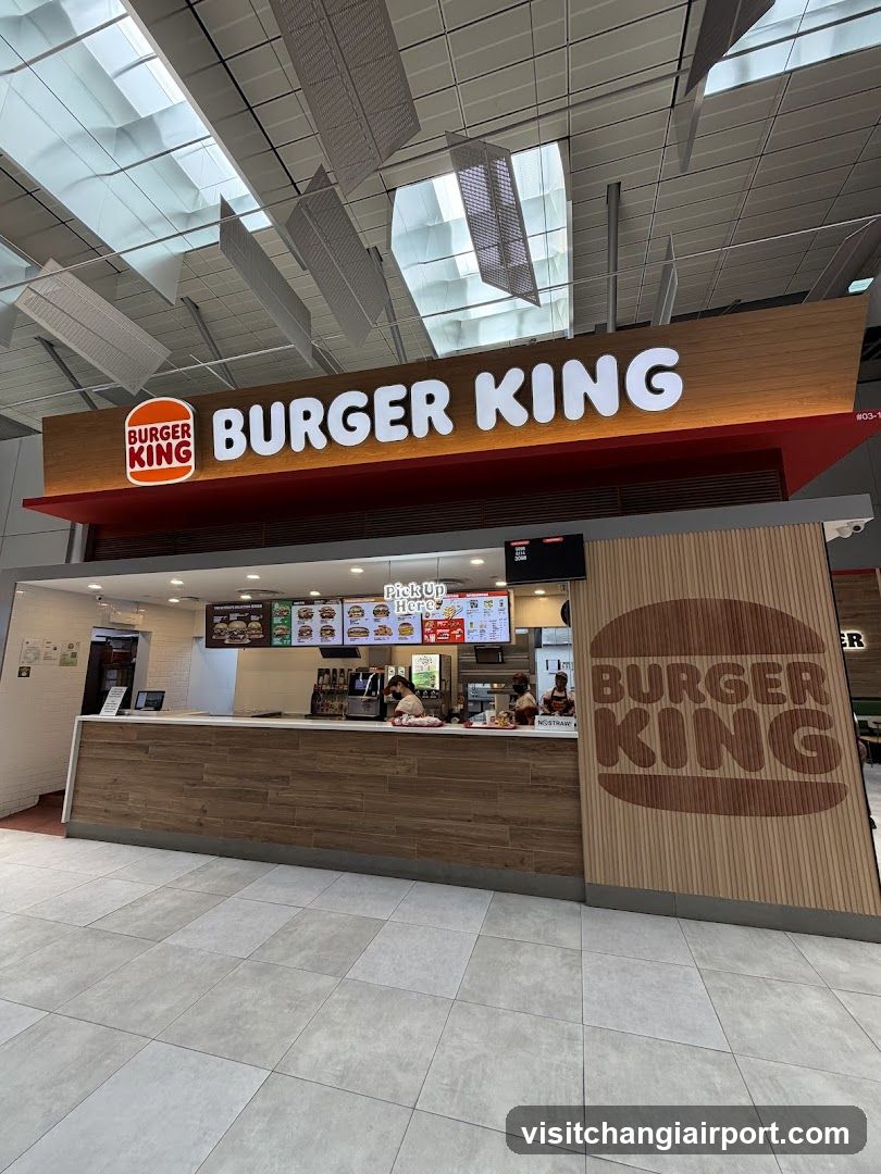 Burger King Store Interior View