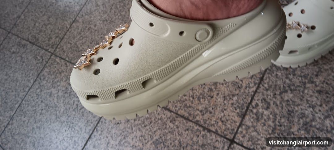 Crocs with Star Charms
