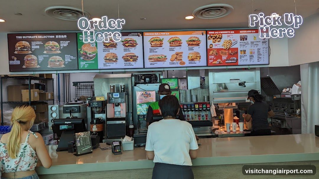 Burger Joint Counter View