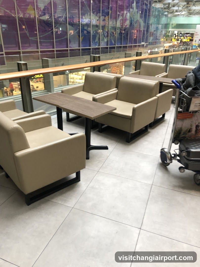 Airport Lounge Seating Area
