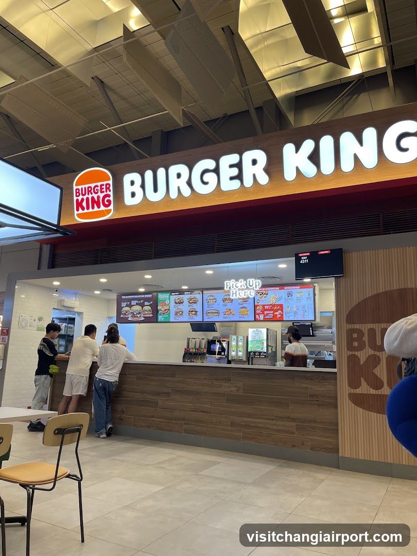 Burger King Interior View