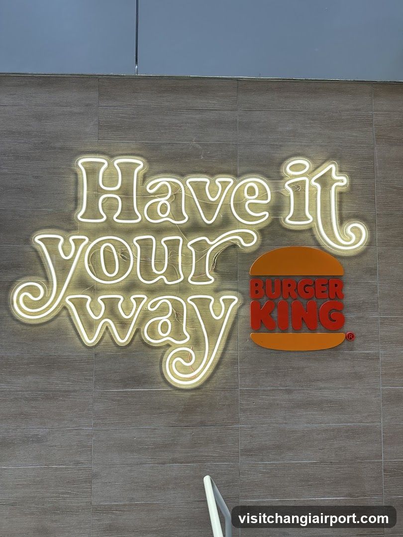 Burger King Terminal 3 Transit