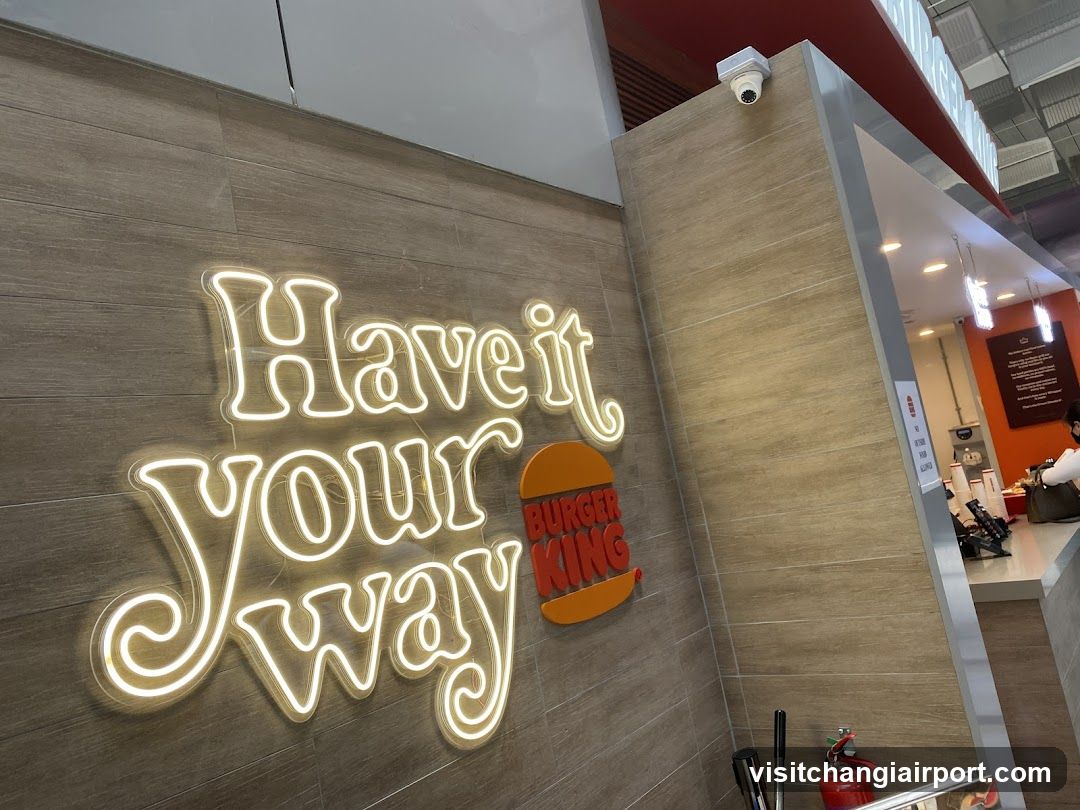 Burger King Interior Signage