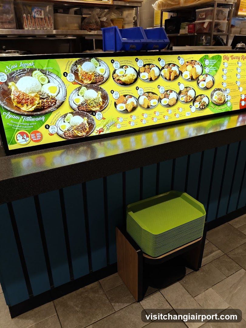 Food Menu Display Board