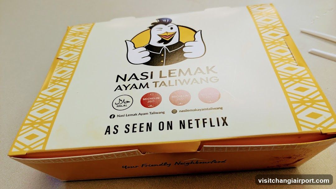Nasi Lemak Ayam Taliwang Box