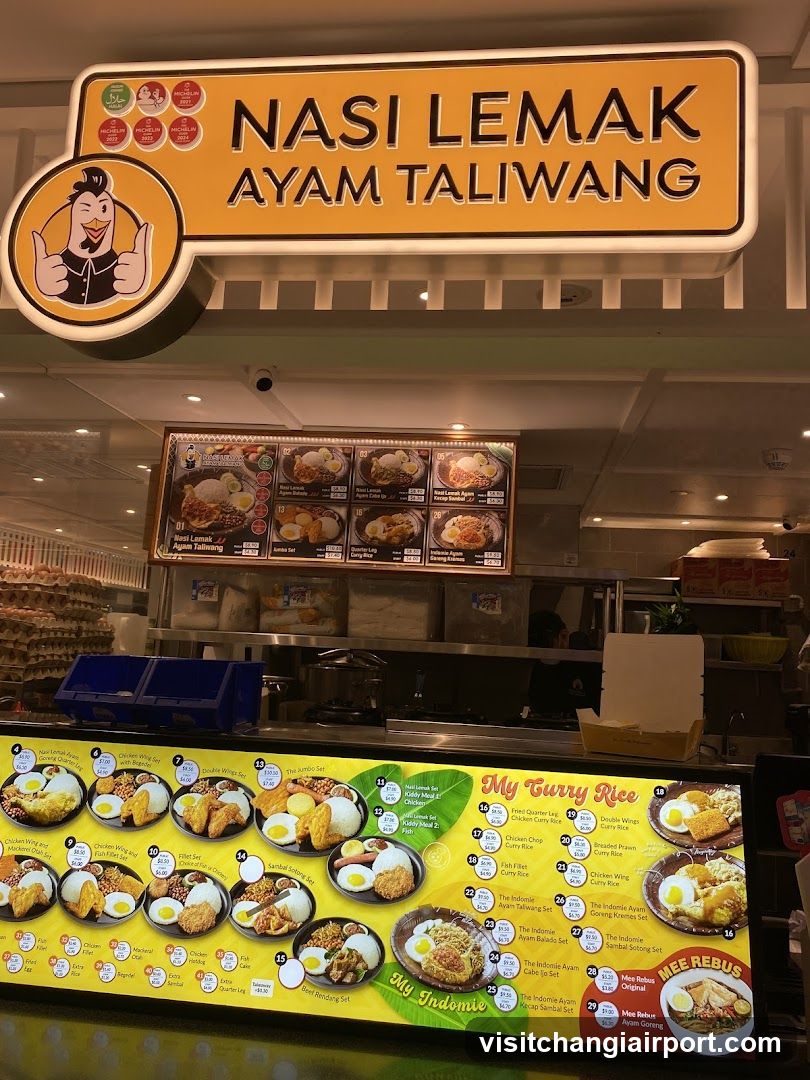 Nasi Lemak Ayam Taliwang Stall