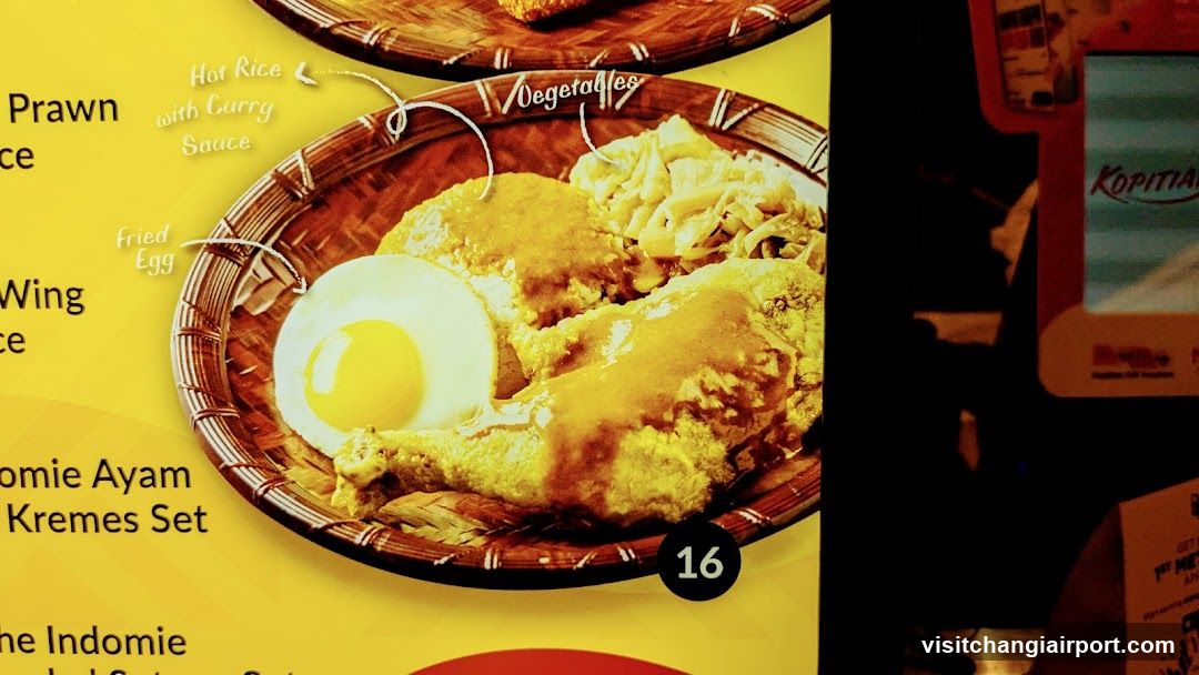 Indonesian Fried Chicken Set Menu