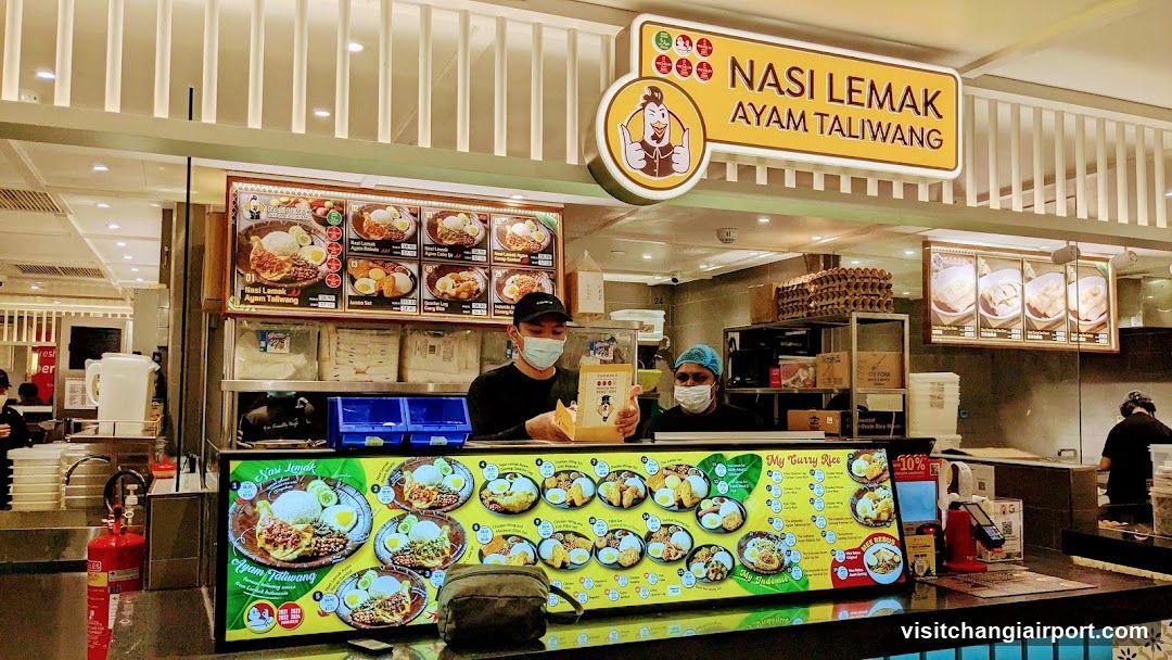 Nasi Lemak Ayam Taliwang Food Stall