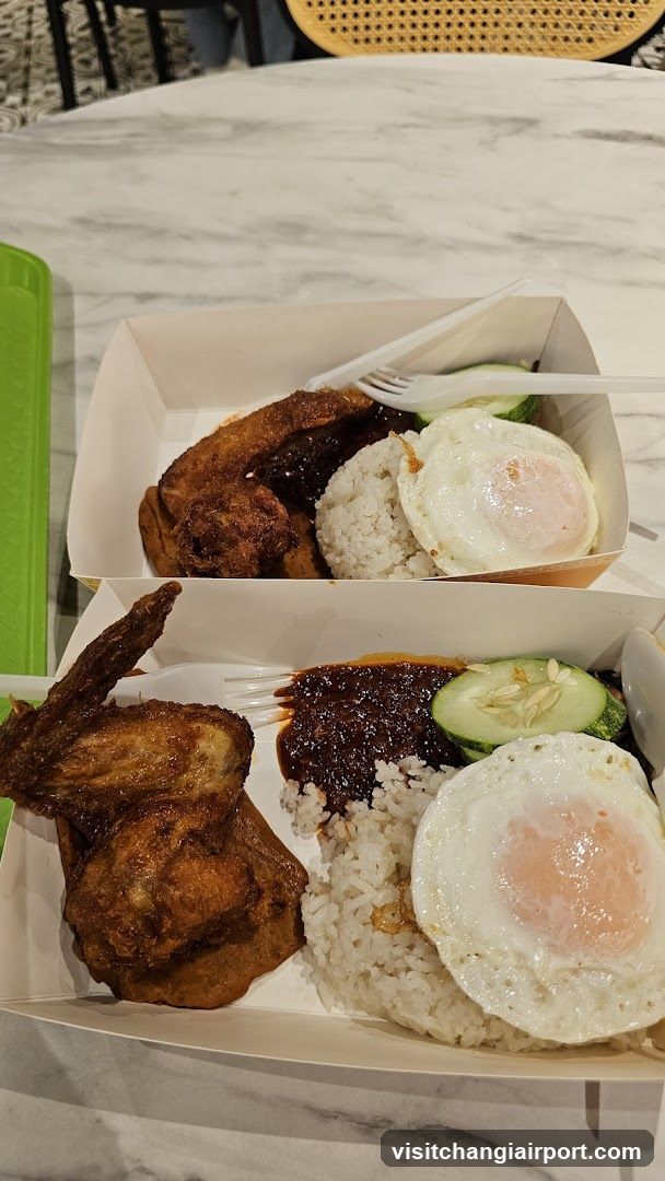Fried Chicken Rice Meal