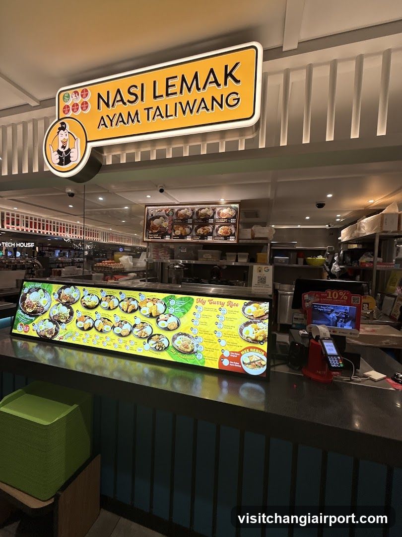 Nasi Lemak Ayam Taliwang Counter