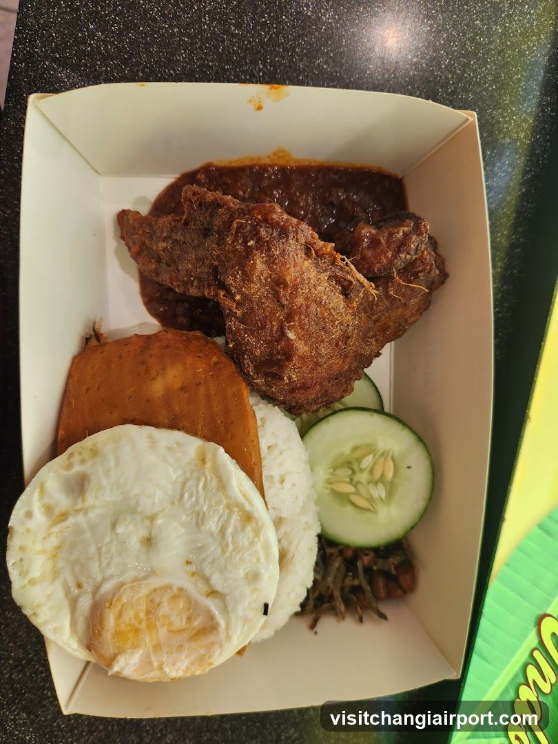 Fried Chicken Rice Meal
