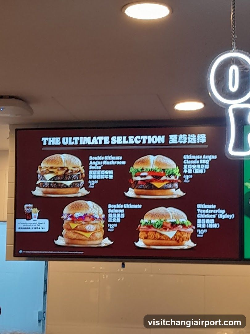The Ultimate Selection Menu Board