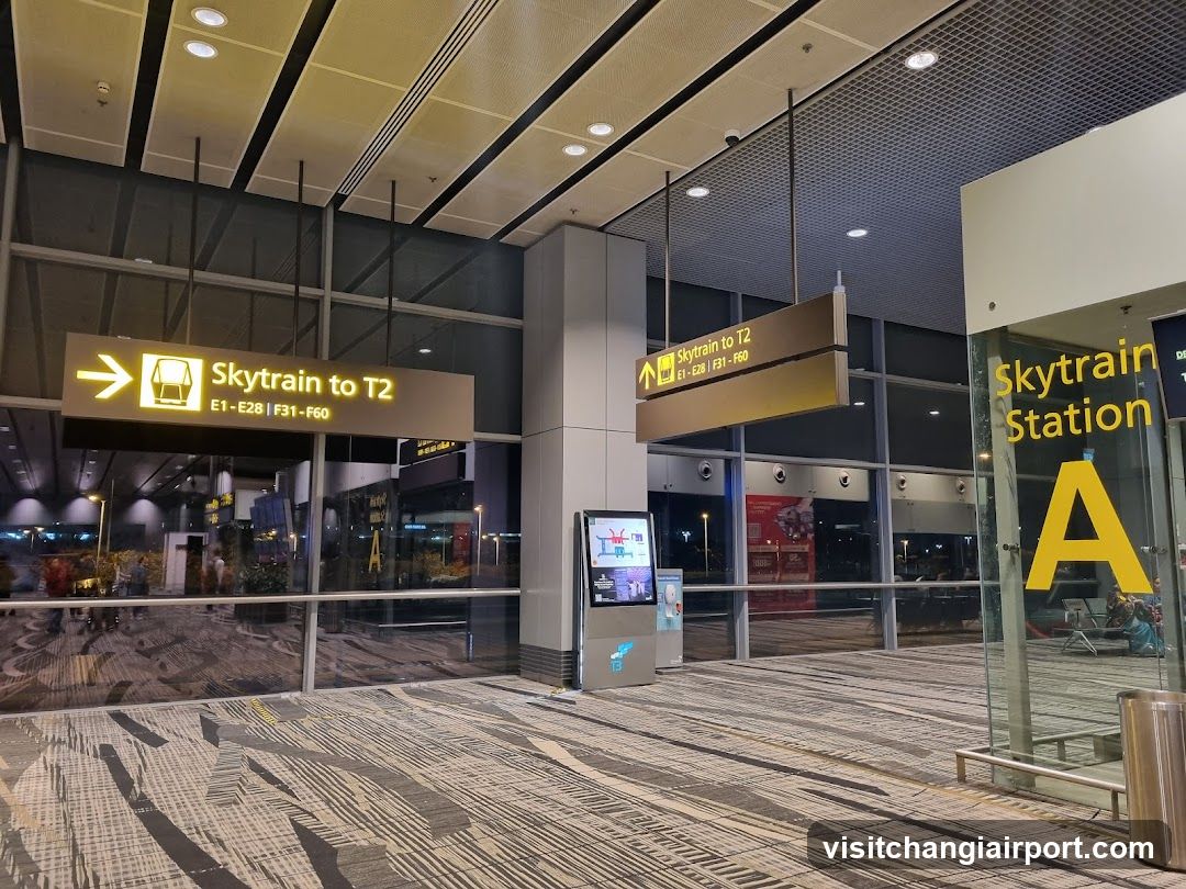 Airport Skytrain Station Entrance