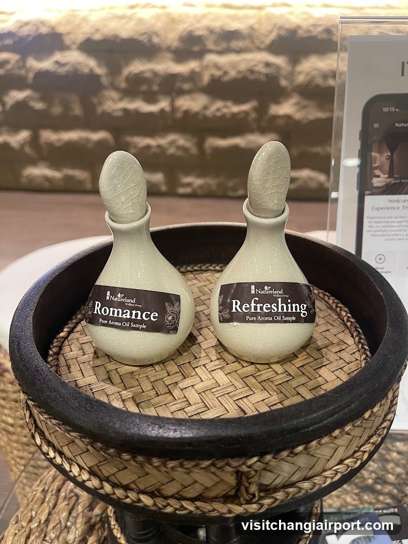 Aroma Oil Samples Display