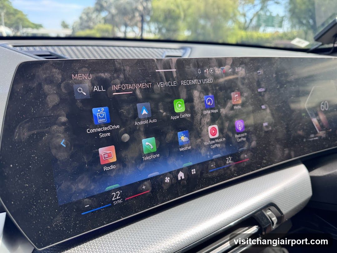 Car Infotainment Screen Display